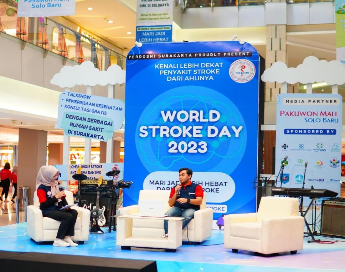 Melawan Ancaman Stroke: PERDOSNI Cabang Surakarta Gelar Peringatan World Stroke Day 2023