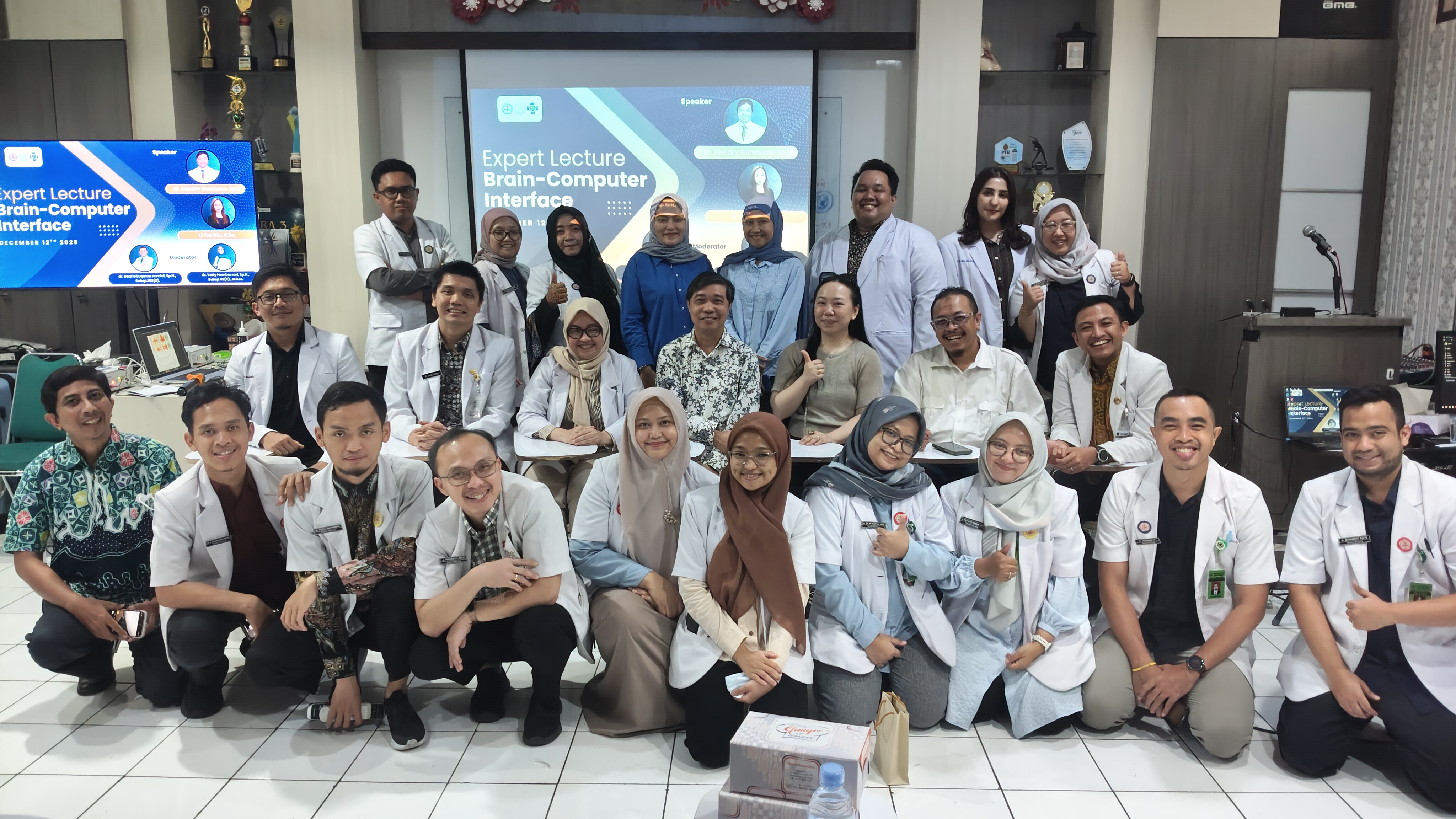 Brain Computer Interface (BCI) Expert Lecture: Inovasi Neurorestorasi Stroke Berbasis Teknologi Terkini
