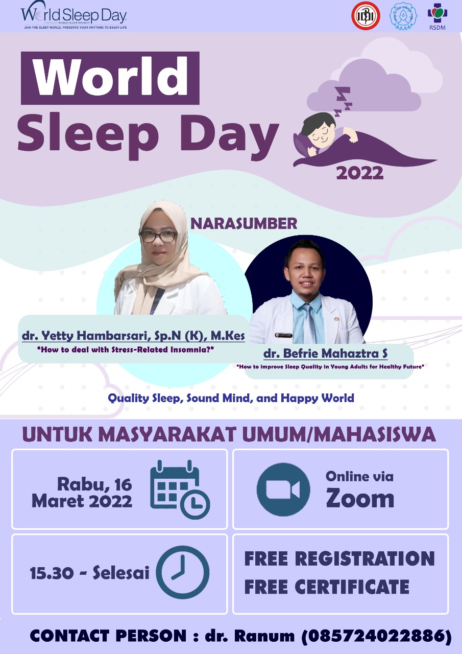 World Sleep Day Tahun 2022 